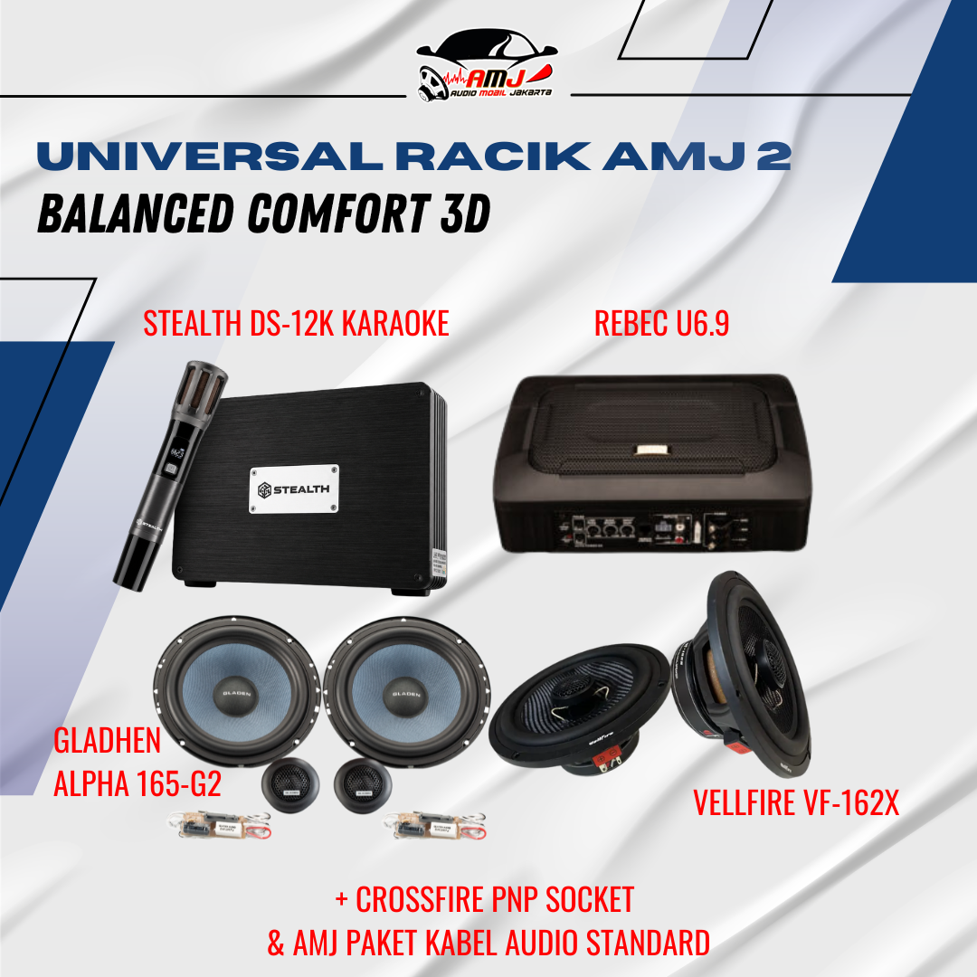 Universal Racik AMJ 2 - Balanced Comfort 3D (Underseat U6.9)