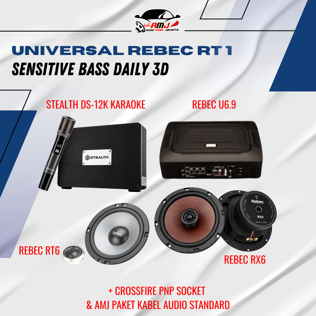 Universal Rebec RT 1 - Sensitive Bass Daily 3D (Underseat U6.9)