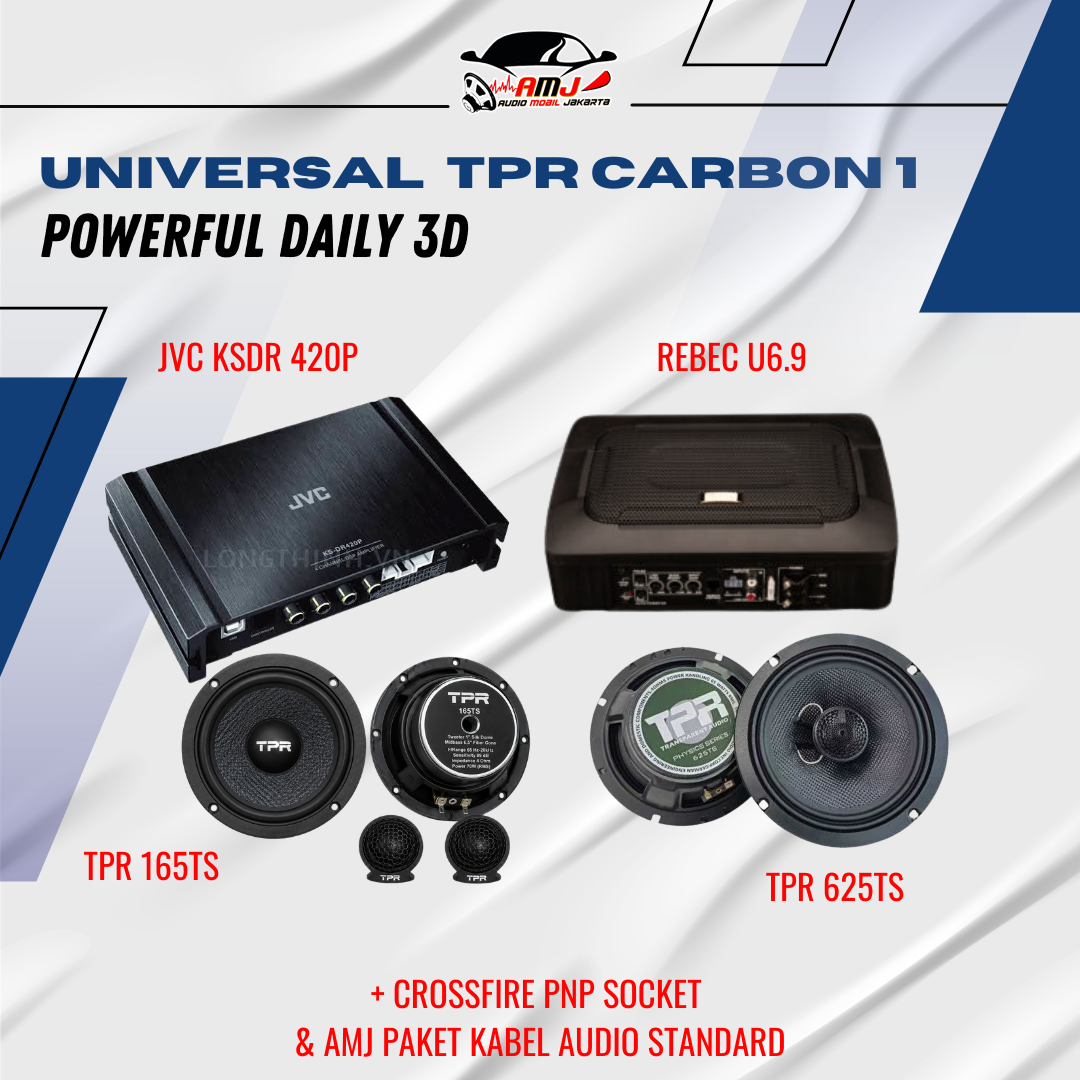 Universal TPR Carbon 1 - Powerful Daily 3D (Underseat U6.9)