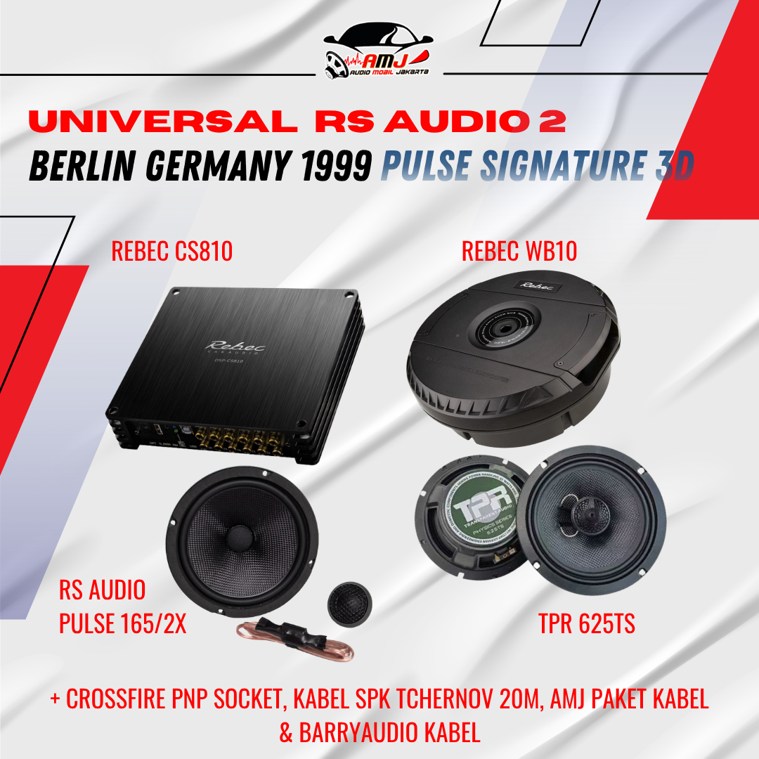 Universal RS Audio 2 Berlin Germany 1999 - Pulse Signature 3D (Ban Serep WB10)